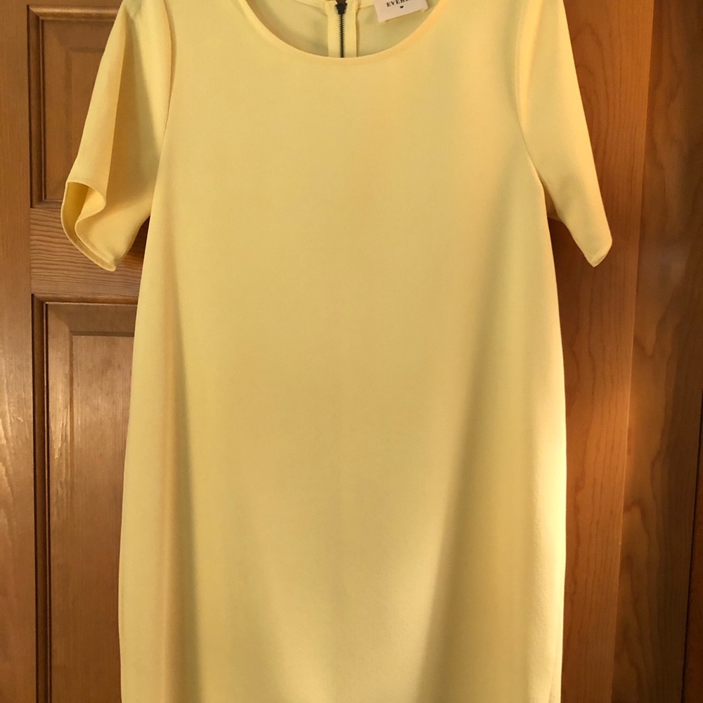 Yellow sack dress